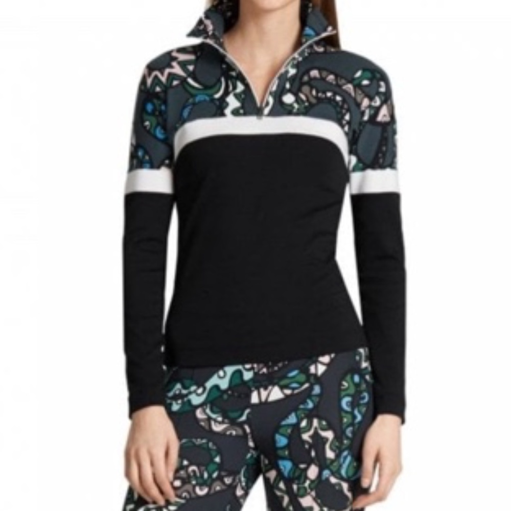 MarcCain Sport Snake Print Top